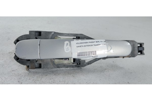 Recambio de maneta exterior trasera derecha para volkswagen passat berlina (3b3) 1.9 tdi referencia OEM IAM   