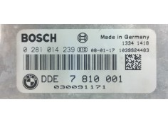 Recambio de centralita motor uce para bmw serie 3 touring (e91) 320d referencia OEM IAM 0281014239  