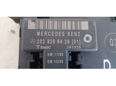 Recambio de centralita cierre para mercedes-benz clase c (w203) berlina 220 cdi (203.006) referencia OEM IAM 2038206426  