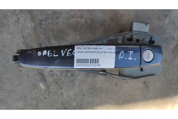 Recambio de maneta exterior delantera izquierda para opel vectra c berlina 1.6 16v referencia OEM IAM   