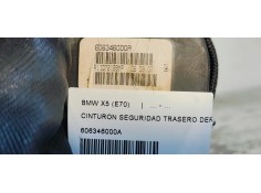Recambio de cinturon seguridad trasero derecho para bmw x5 (e70) referencia OEM IAM 606346000A  