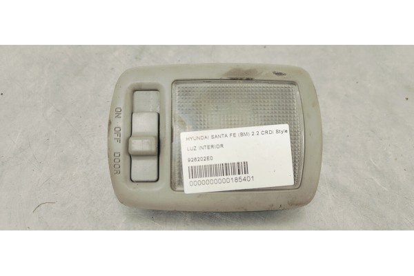 Recambio de luz interior para hyundai santa fe (bm) 2.2 crdi style 4x4 referencia OEM IAM 926202E0  