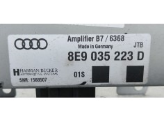 Recambio de sistema audio / radio cd para audi a4 avant (8e) 2.0 tdi referencia OEM IAM 8E9035223D  