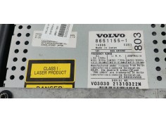 Recambio de sistema audio / radio cd para volvo v70 familiar 2.4 d 5 163 referencia OEM IAM 86511551  