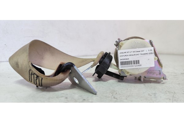 Recambio de cinturon seguridad trasero izquierdo para jaguar xf 2.7 v6 diesel luxury referencia OEM IAM 34025084A  