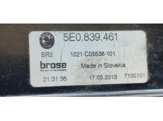 Recambio de elevalunas trasero izquierdo para skoda octavia combi (5e5) ambition referencia OEM IAM 5E0839461  
