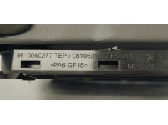 Recambio de apoyabrazos central para peugeot 3008 1.5hdi 130 fap referencia OEM IAM 9810060277  