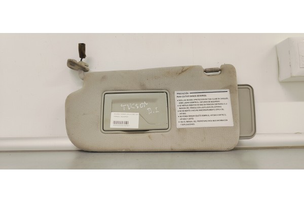 Recambio de parasol izquierdo para hyundai tucson (jm) 2,0 crdi vgt comfort full 4x4 referencia OEM IAM   