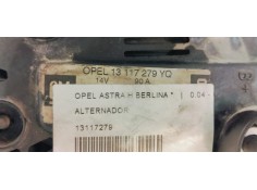 Recambio de alternador para opel astra h berlina referencia OEM IAM 13117279  