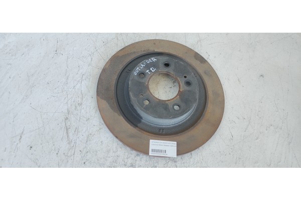 Recambio de disco de freno trasero derecho para mitsubishi outlander (gf0) kaiteki 4wd referencia OEM IAM   