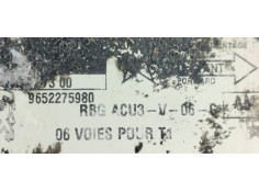 Recambio de centralita airbag para peugeot 206 berlina 1.6 16v cat referencia OEM IAM 9652275980  