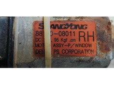 Recambio de elevalunas trasero derecho para ssangyong rexton 2.9d turbo 120 4x4 referencia OEM IAM 8810008011  