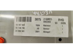 Recambio de luz interior para opel vectra c berlina comfort referencia OEM IAM 13157639  