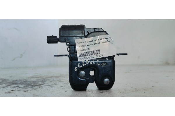 Recambio de cerradura maletero / porton para renault scenic iii 1.5 dci diesel fap referencia OEM IAM 846300003R  