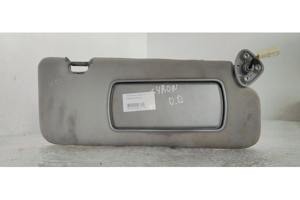 Recambio de parasol derecho para ssangyong kyron 2.0 d referencia OEM IAM   