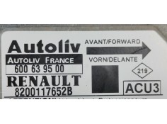 Recambio de centralita airbag para renault scenic (ja..) 1.9 dci dynamique referencia OEM IAM 8200117652B  