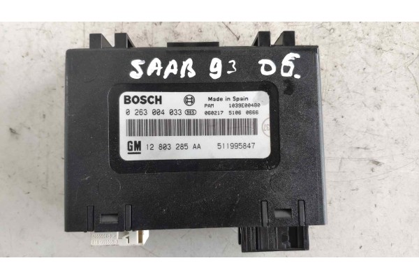 Recambio de modulo electronico para saab 9-3 cabrio linear referencia OEM IAM 0263004033 12803285AA 51199847