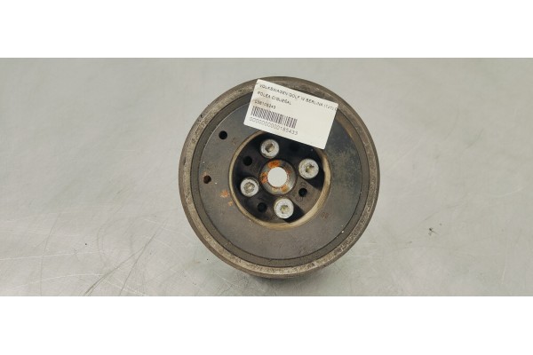 Recambio de polea cigueñal para volkswagen golf iv berlina (1j1) conceptline referencia OEM IAM 038105243  
