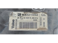 Recambio de faro izquierdo para opel meriva enjoy referencia OEM IAM 93321052  