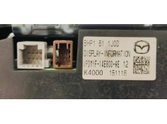 Recambio de pantalla multifuncion para mazda 3 lim. () 2.0 i 120 referencia OEM IAM BHP1611J0D  