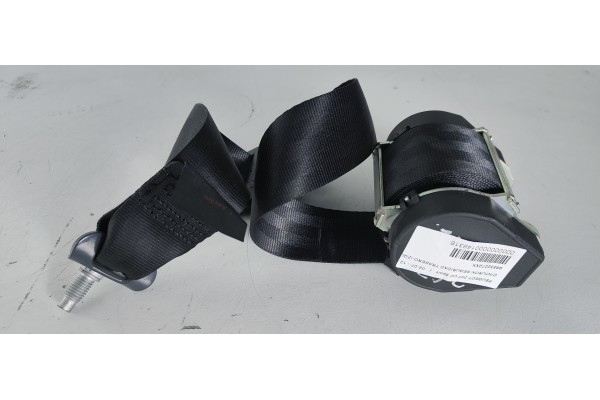 Recambio de cinturon seguridad trasero izquierdo para peugeot 207 cc sport referencia OEM IAM 96532272XX  