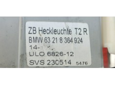 Recambio de piloto trasero derecho interior para bmw serie 3 berlina (e46) 320d referencia OEM IAM 63218364924  