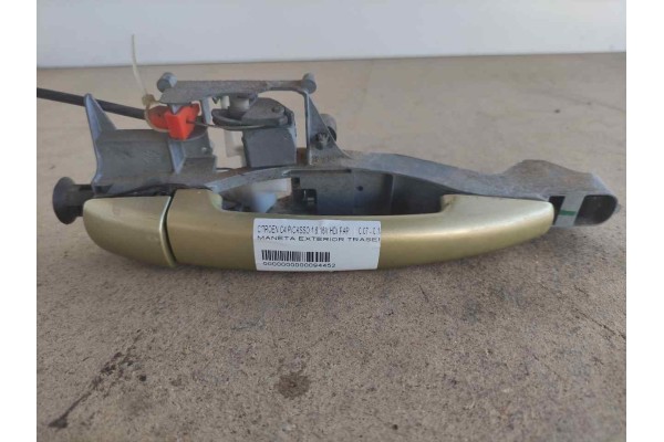 Recambio de maneta exterior trasera derecha para citroen c4 picasso exclusive referencia OEM IAM 1199D4  