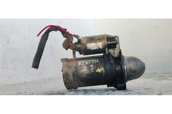 Recambio de motor arranque para ssangyong rexton 2.9d turbo 120 4x4 referencia OEM IAM   