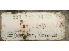 Recambio de motor arranque para ssangyong rexton 2.9d turbo 120 4x4 referencia OEM IAM   