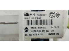 Recambio de mando calefaccion / aire acondicionado para dacia duster 1.5 dci referencia OEM IAM DU096001  