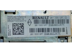 Recambio de sistema audio / radio cd para renault laguna iii dynamique referencia OEM IAM 281150013R  