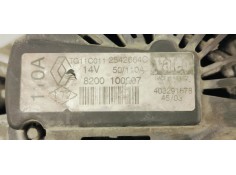 Recambio de alternador para renault scenic ii grand emotion referencia OEM IAM 8200100907  