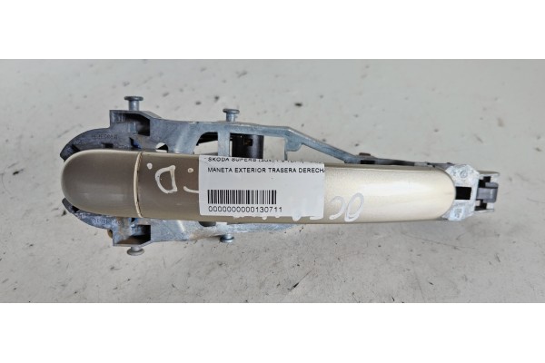 Recambio de maneta exterior trasera derecha para skoda superb (3u4) classic referencia OEM IAM   
