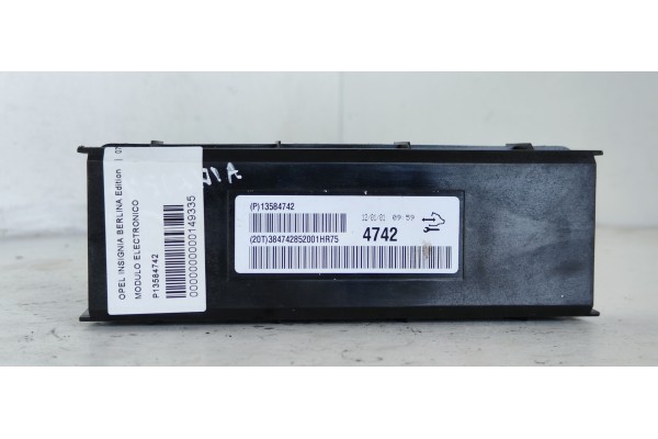 Recambio de modulo electronico para opel insignia berlina edition referencia OEM IAM P13584742  