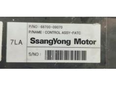 Recambio de mando climatizador para ssangyong kyron 2.0 d referencia OEM IAM 6870009070  
