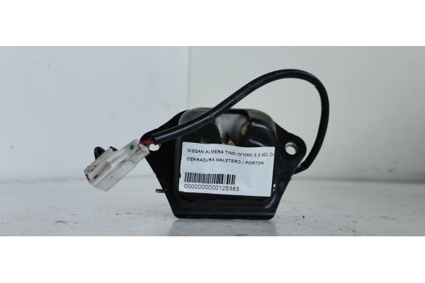 Recambio de cerradura maletero / porton para nissan almera tino (v10m) 2.2 dci diesel cat referencia OEM IAM   