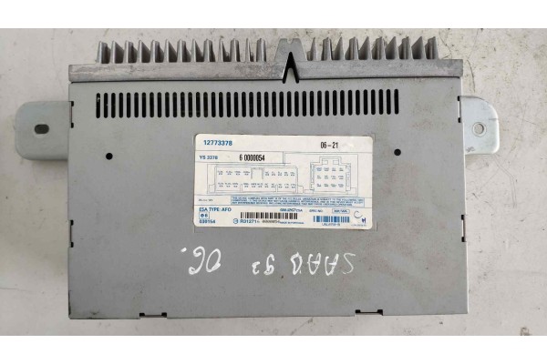 Recambio de sistema audio / radio cd para saab 9-3 cabrio linear referencia OEM IAM 12773378 YS378 