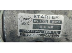 Recambio de motor arranque para hyundai sonata (nf) 2.0crdi 140 fap referencia OEM IAM 3610027011  