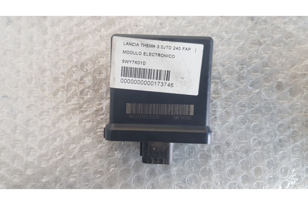 Recambio de modulo electronico para lancia thema 3.0jtd 240 fap referencia OEM IAM 5WY7K01D  