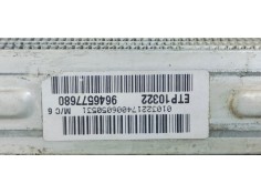 Recambio de radiador agua para citroen c5 berlina collection referencia OEM IAM 9646577680  