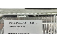 Recambio de faro izquierdo para opel corsa a 1.2 referencia OEM IAM   