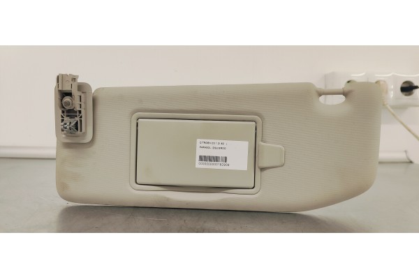 Recambio de parasol izquierdo para citroen c3 1.2i 82 referencia OEM IAM   