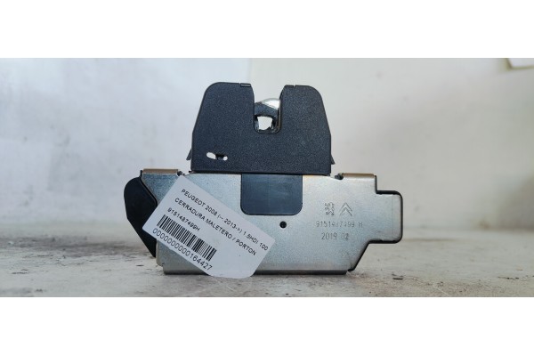 Recambio de cerradura maletero / porton para peugeot 2008 (--.2013) 1.5hdi 100 fap referencia OEM IAM 9151487499H  