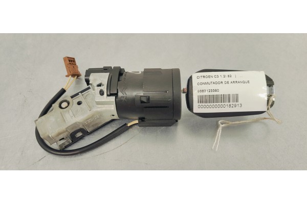 Recambio de conmutador de arranque para citroen c3 1.2i 82 referencia OEM IAM 9663123380  