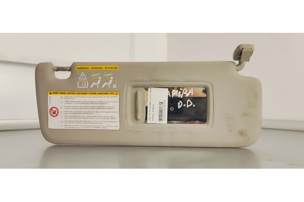 Recambio de parasol derecho para opel zafira tourer 2.0 cdti 130 fap referencia OEM IAM   