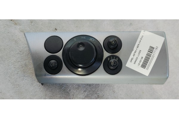 Recambio de mando luces para opel astra h berlina enjoy referencia OEM IAM 13100136  