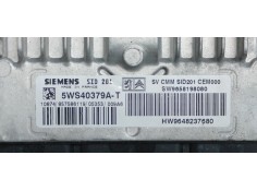 Recambio de centralita motor uce para peugeot 607 (s2) básico referencia OEM IAM 5WS40379AT  