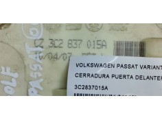 Recambio de cerradura puerta delantera izquierda para volkswagen passat variant (3c5) edition referencia OEM IAM 3C2837015A  