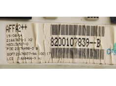 Recambio de pantalla multifuncion para renault megane ii berlina 5p confort dynamique referencia OEM IAM 8200107839B  