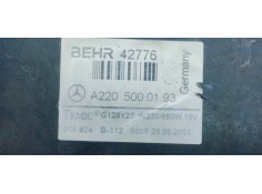 Recambio de electroventilador para mercedes-benz clase s (w220) berlina referencia OEM IAM A2205000393  
